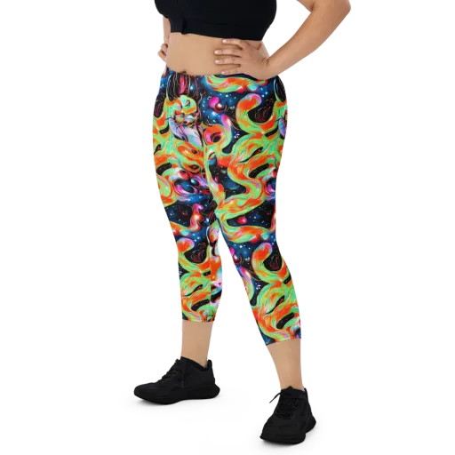 Viveros Vortex on a Capri Leggings