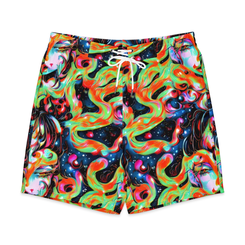 Viveros Vortex on Men's Board Shorts — Front
