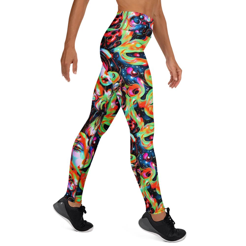 Viveros Vortex on Yoga Leggings — Right