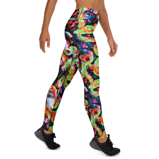 Viveros Vortex on a Yoga Leggings
