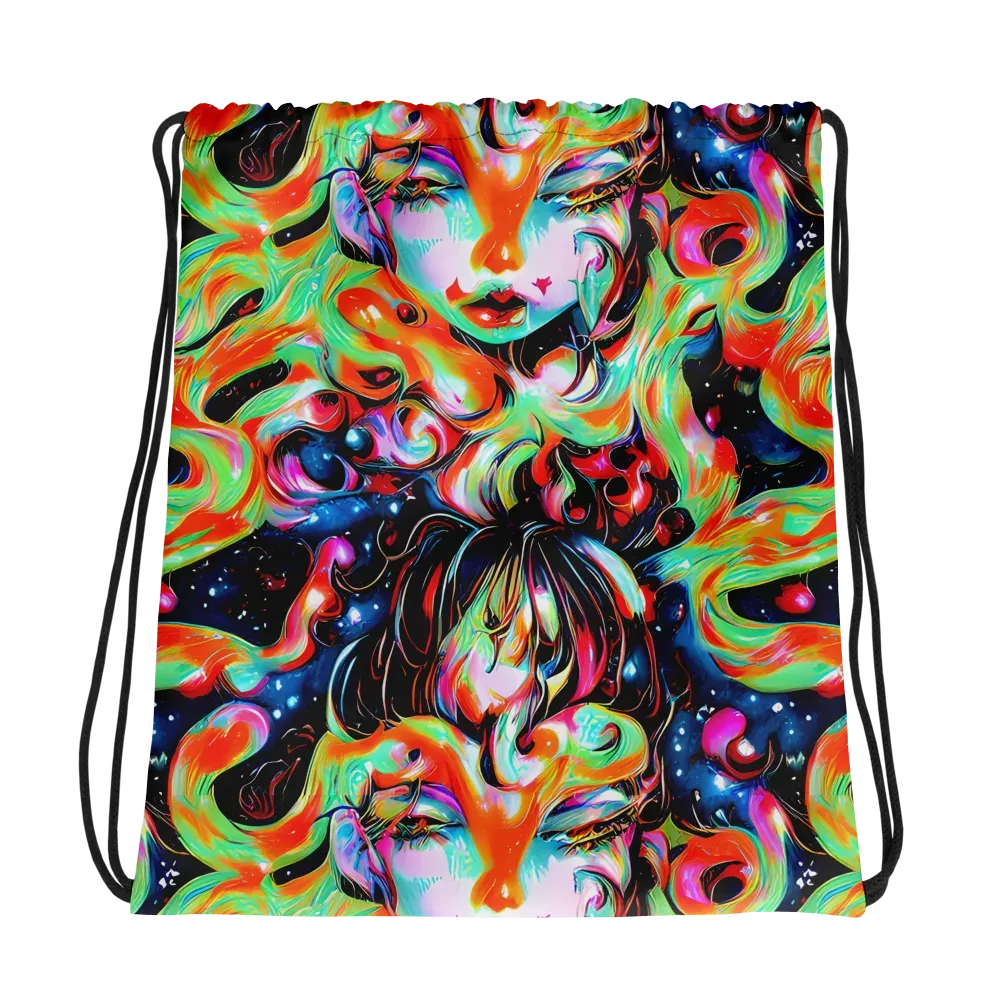 Viveros Vortex on Drawstring Bag — Photo