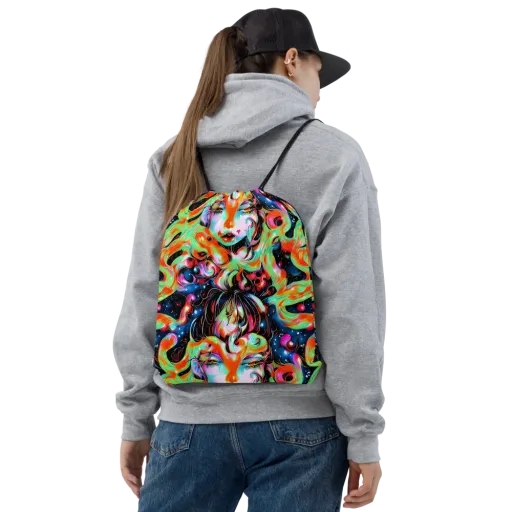 Viveros Vortex on a Drawstring Bag