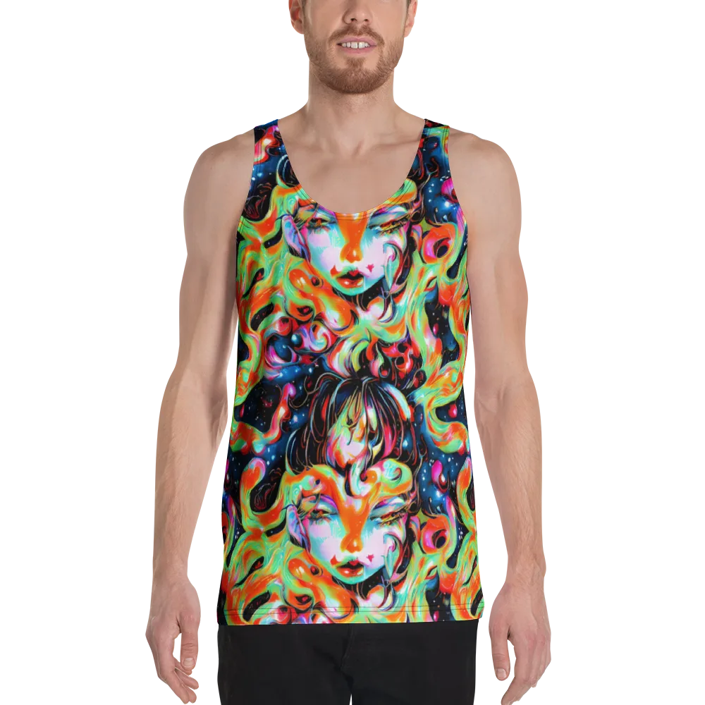 Viveros Vortex on Men's Tank Top — Front