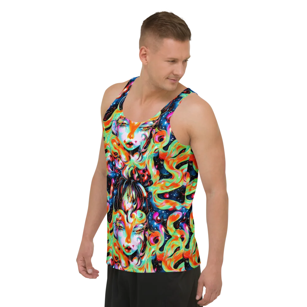 Viveros Vortex on Men's Tank Top — Left Front