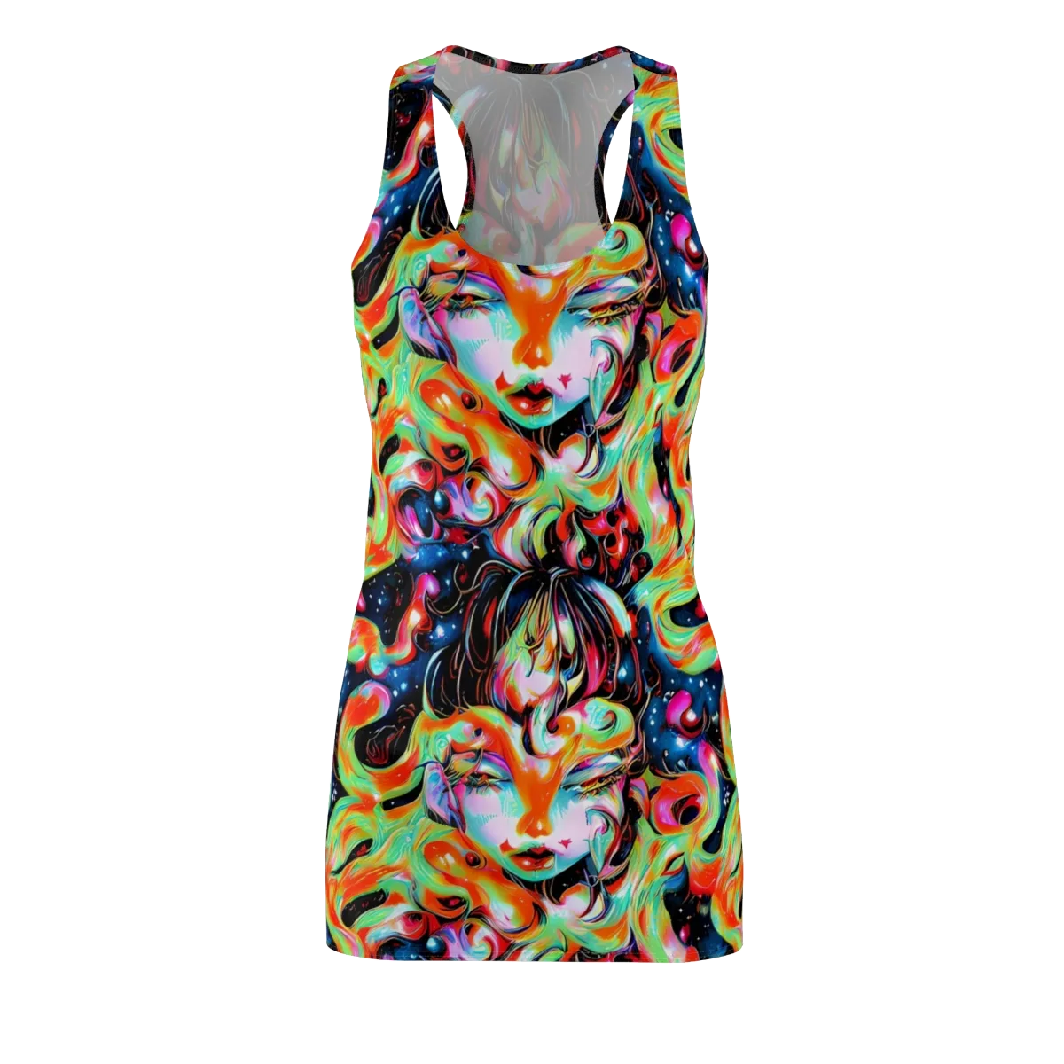 Viveros Vortex on Racerback Dress — Front