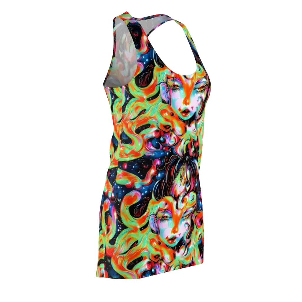 Viveros Vortex on Racerback Dress — Front Side