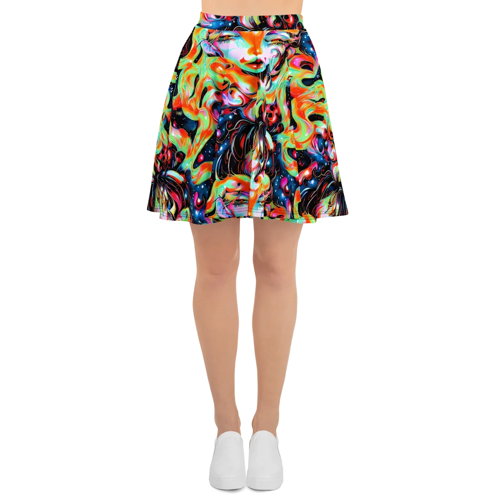 Viveros Vortex on Skater Skirt — Front