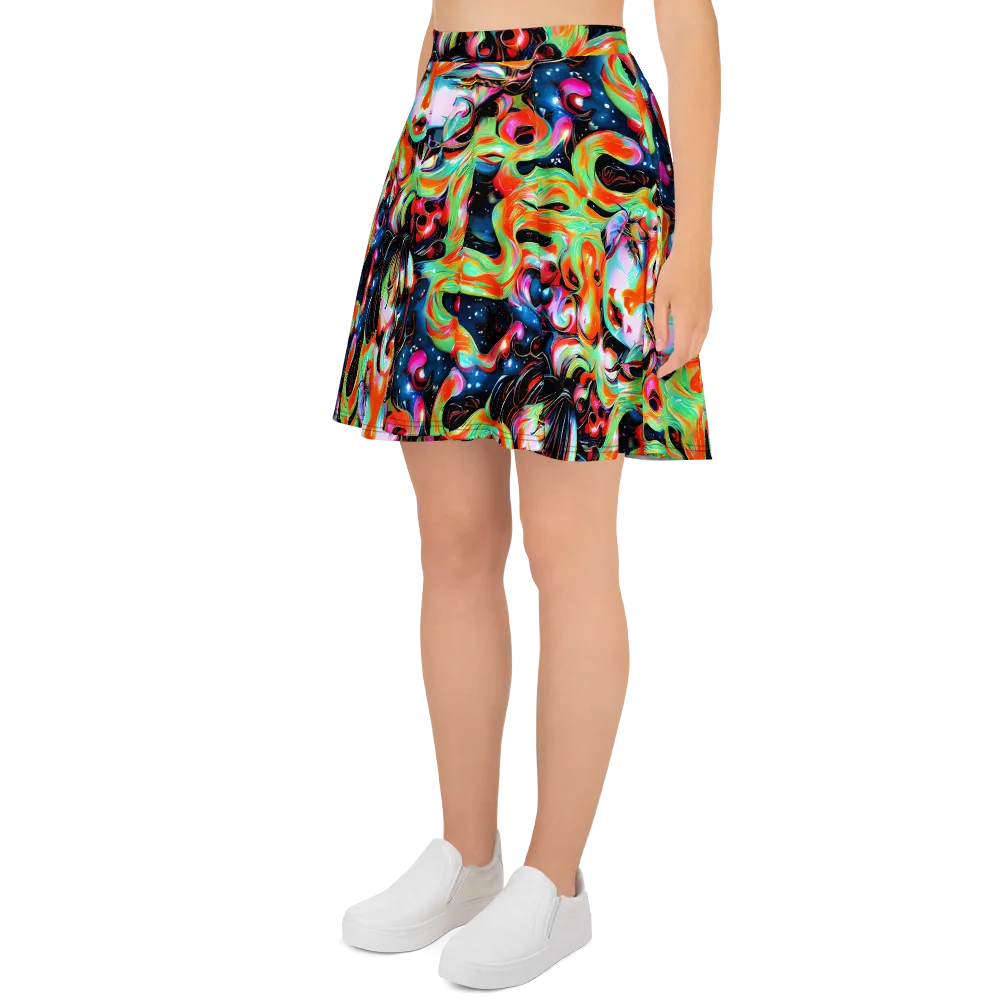 Viveros Vortex on Skater Skirt — Left