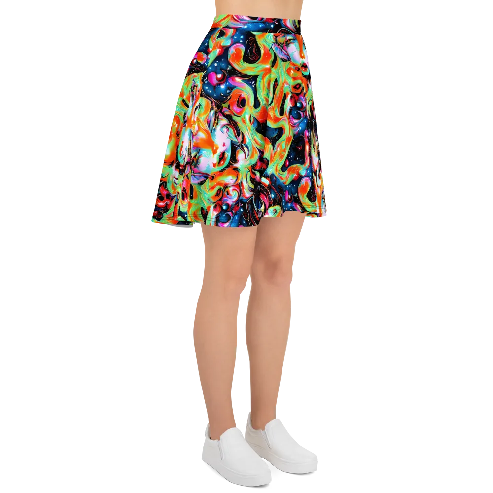Viveros Vortex on Skater Skirt — Right