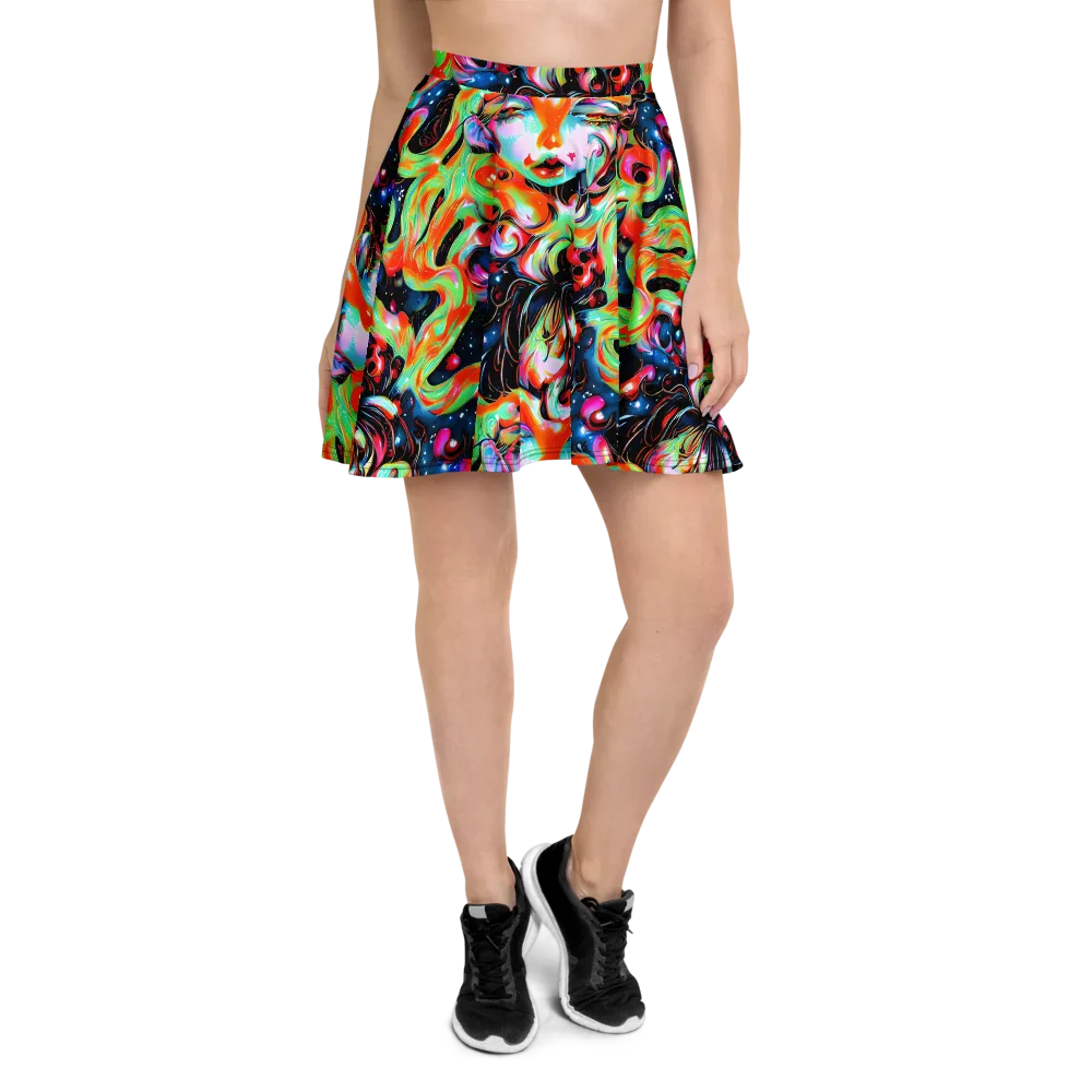 Viveros Vortex on Skater Skirt — Front