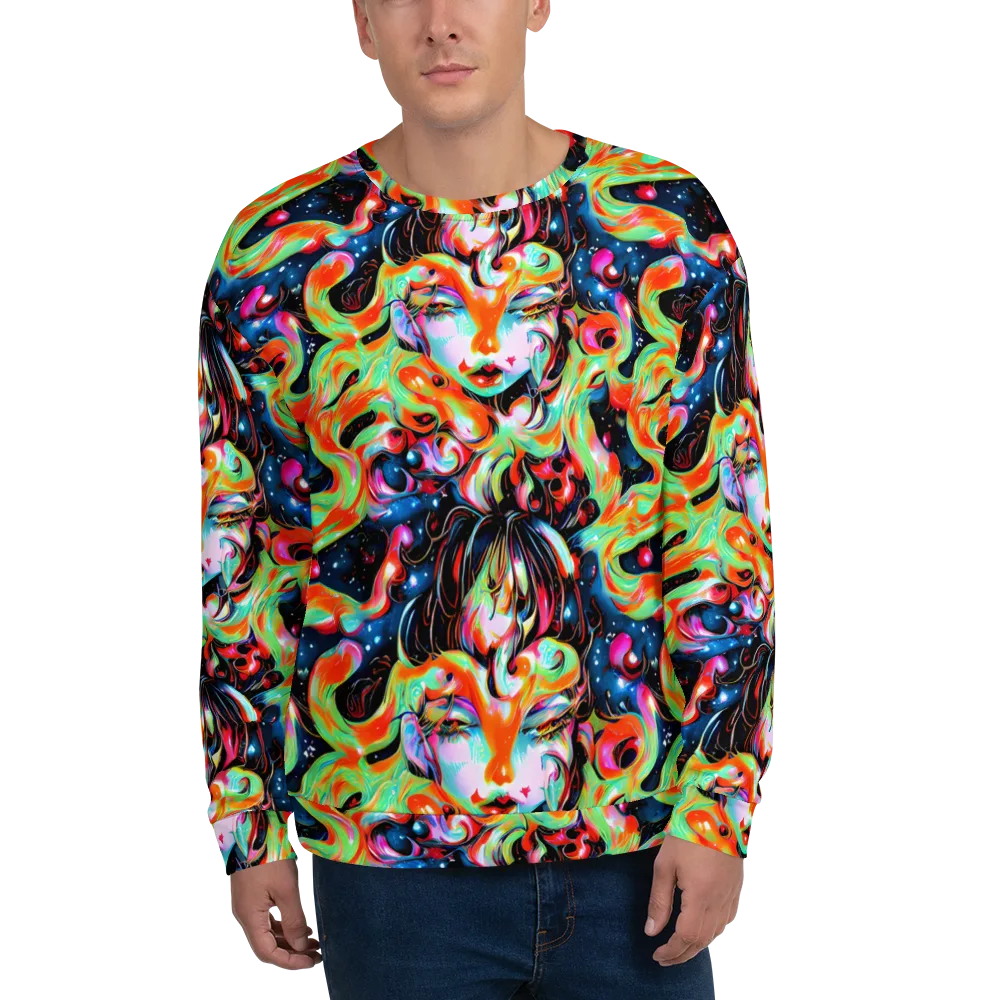 Viveros Vortex on Sweatshirt — Front