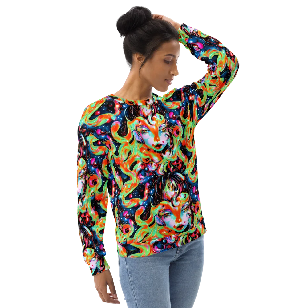 Viveros Vortex on Sweatshirt — Right Front