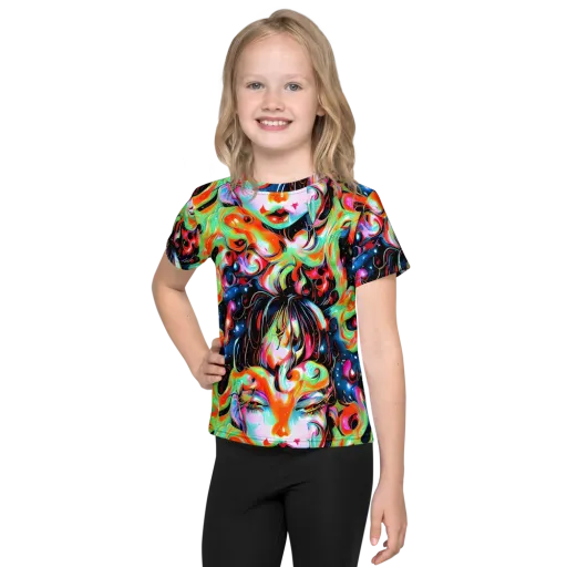 Viveros Vortex on a Kids Crew Neck T-Shirt