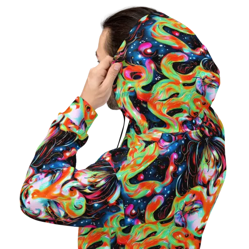 Viveros Vortex on a Hoodie