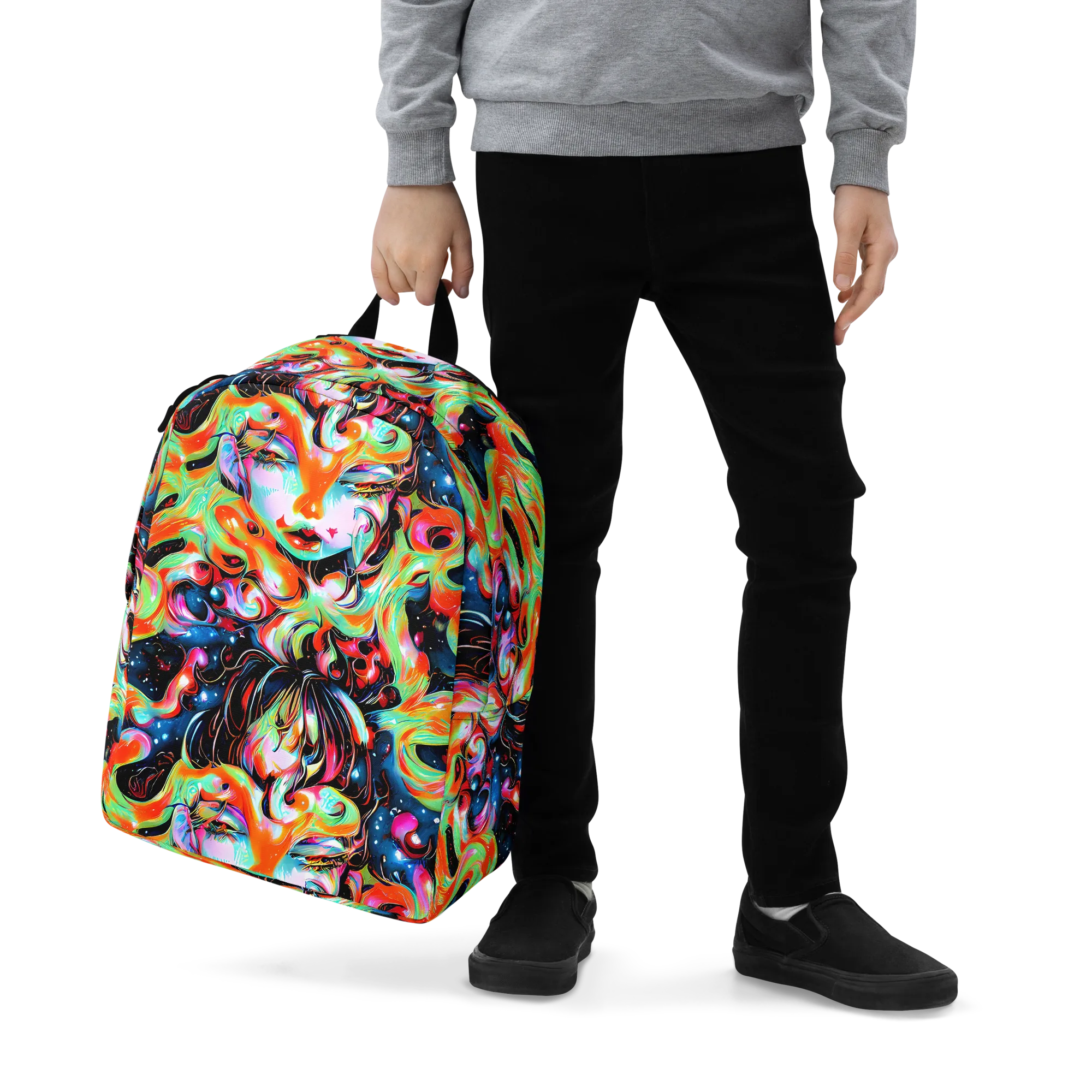 Viveros Vortex on Minimalist Backpack — Zoomed-in