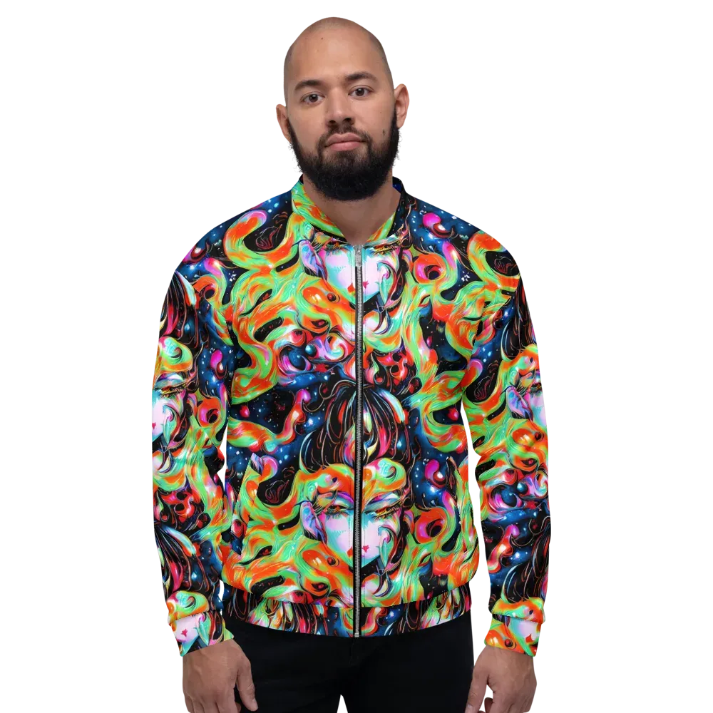 Viveros Vortex on Bomber Jacket — Front