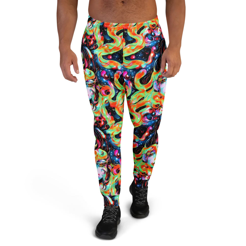Viveros Vortex on Men's Joggers — Front