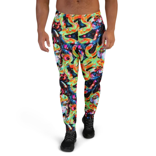 Viveros Vortex on a Men's Joggers