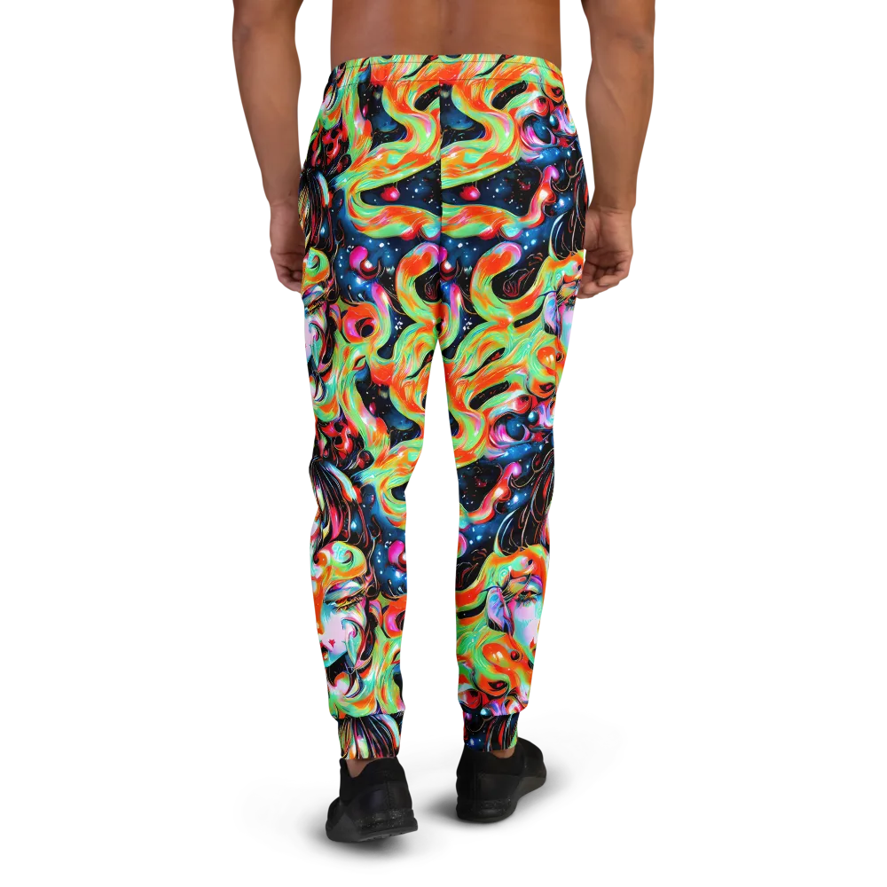 Viveros Vortex on Men's Joggers — Back
