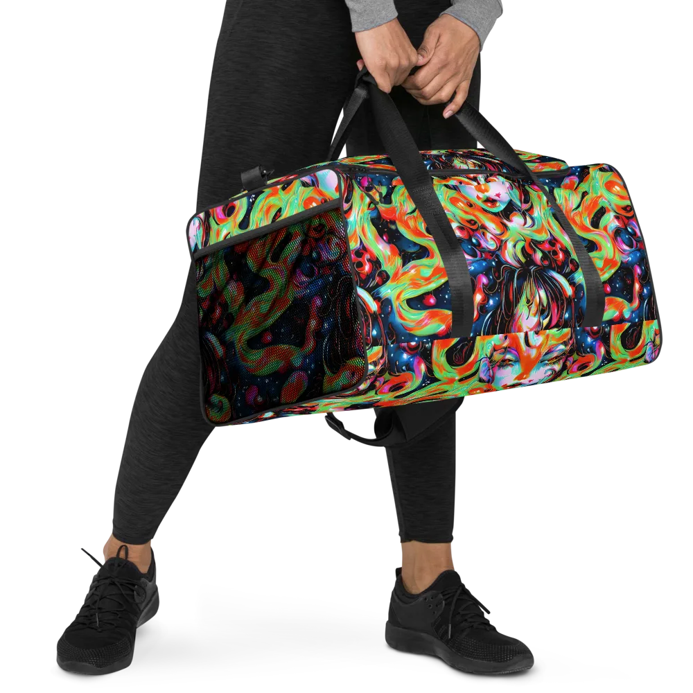 Viveros Vortex on Duffle Bag — Right Front