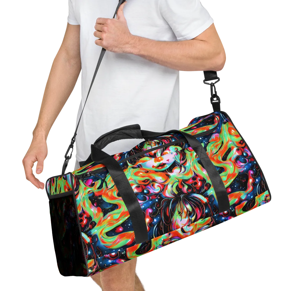 Viveros Vortex on Duffle Bag — Right Front