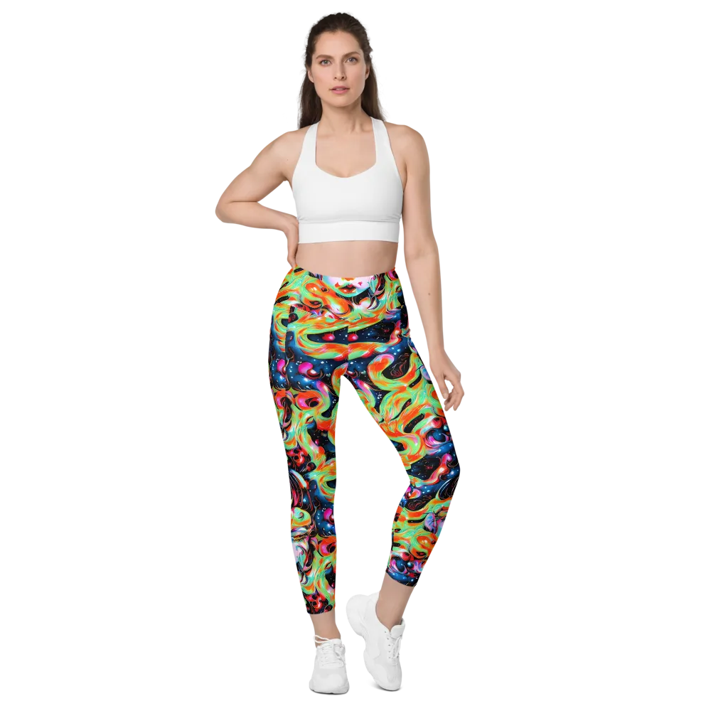 Viveros Vortex on Leggings with Pockets — Front
