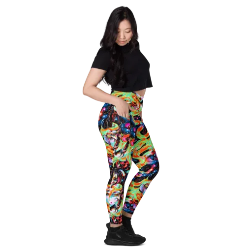Viveros Vortex on a Leggings with Pockets
