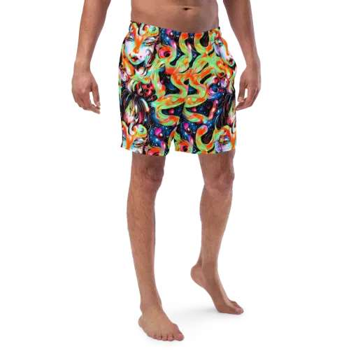 Viveros Vortex on a Swim Trunks