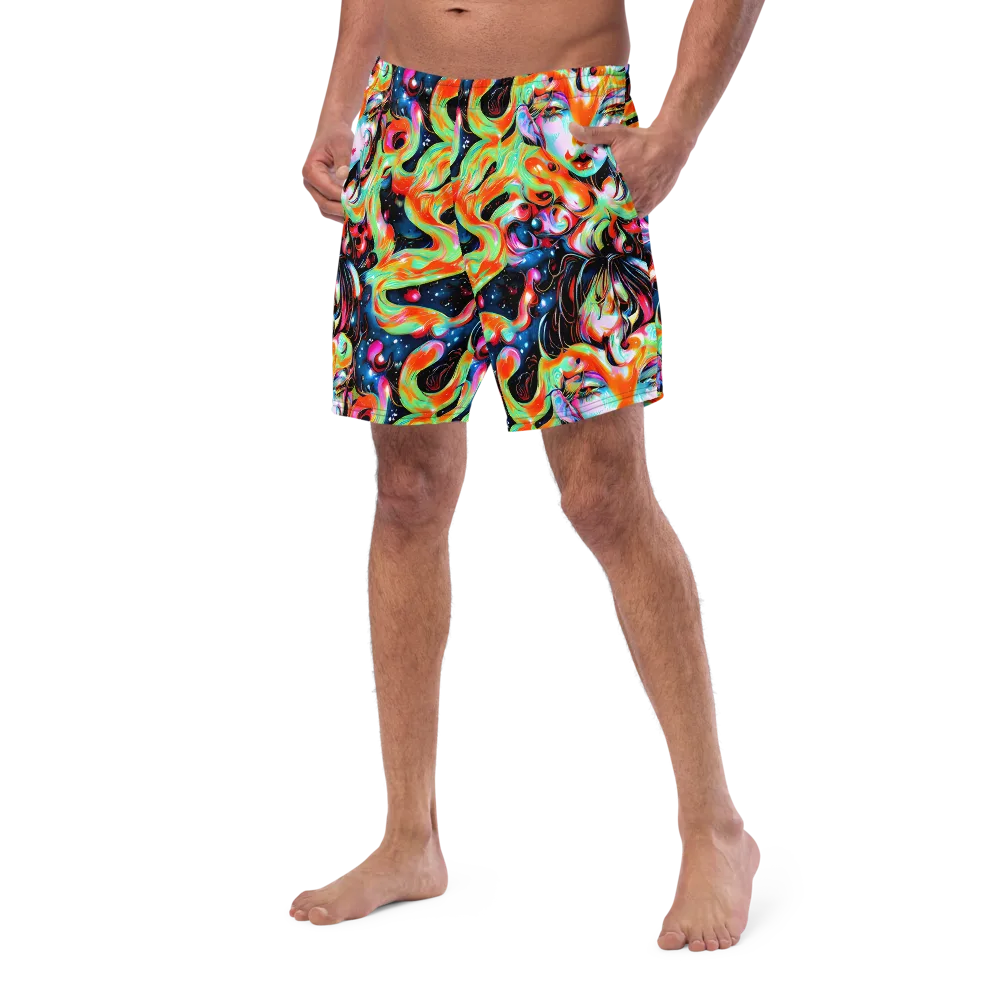 Viveros Vortex on Swim Trunks — Left Front