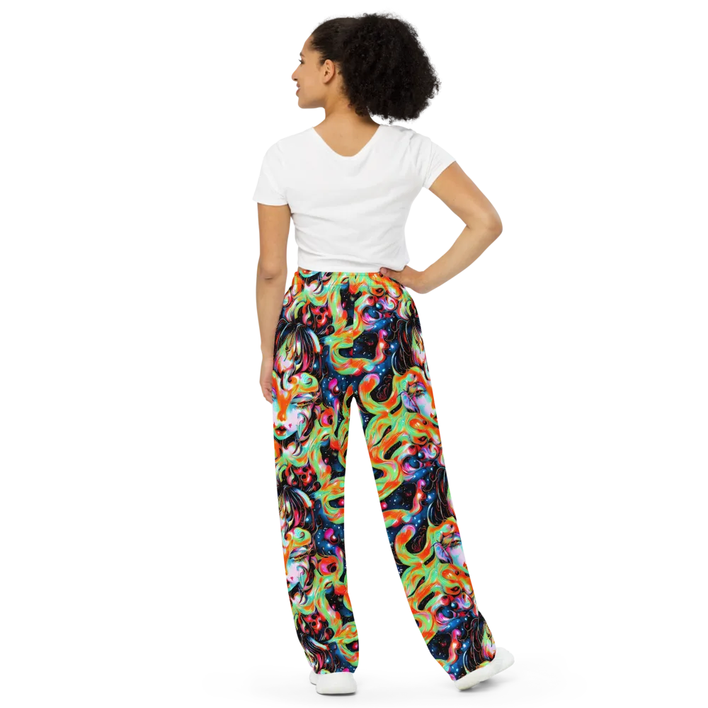 Viveros Vortex on Wide-Leg Pants — Back
