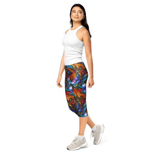 Guiard's Whirl on a Capri Leggings