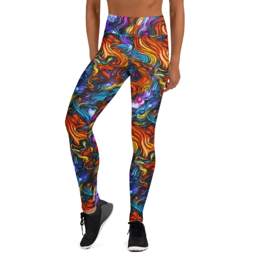 Guiard's Whirl on a Yoga Leggings