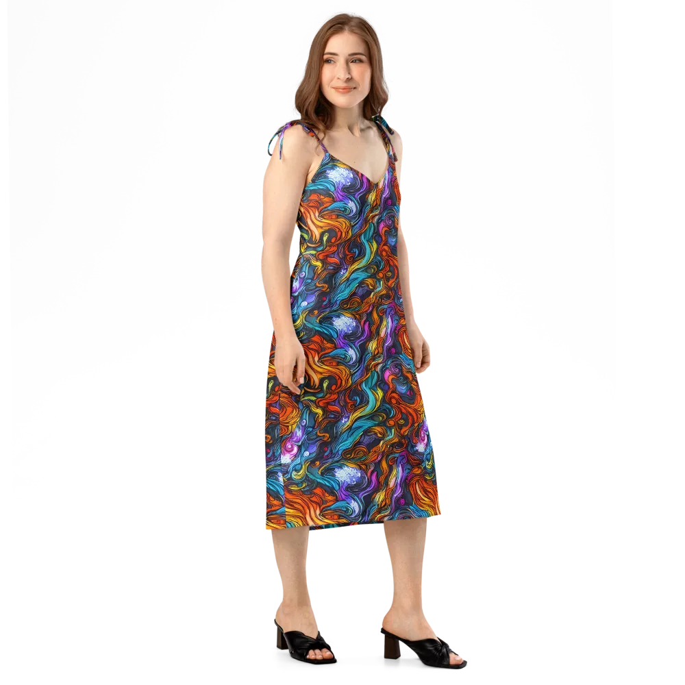Guiard's Whirl on Slip Dress — Right Front
