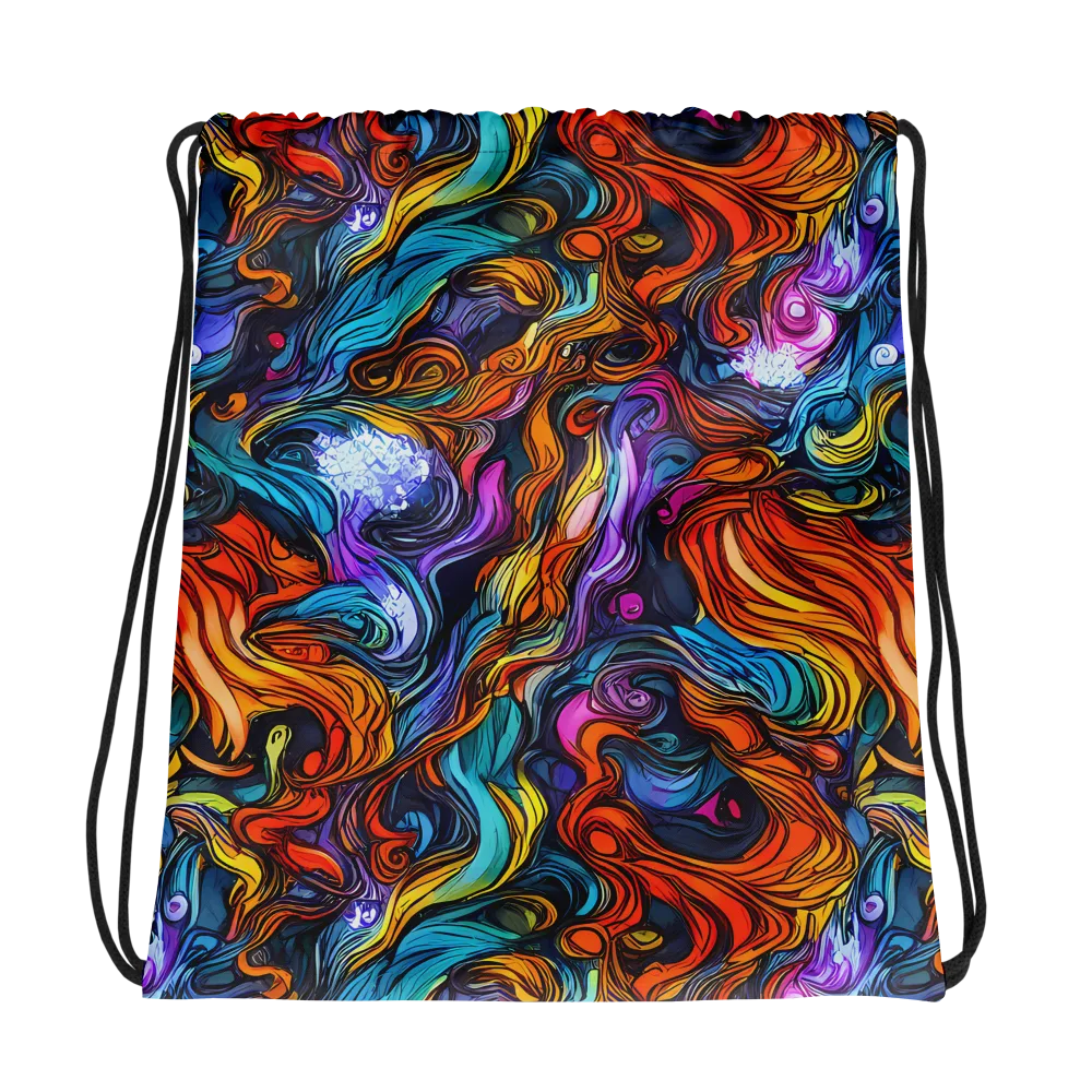 Guiard's Whirl on Drawstring Bag — Photo