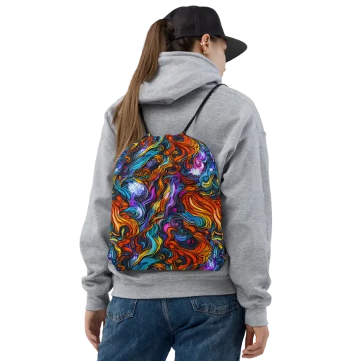 Guiard's Whirl on a Drawstring Bag