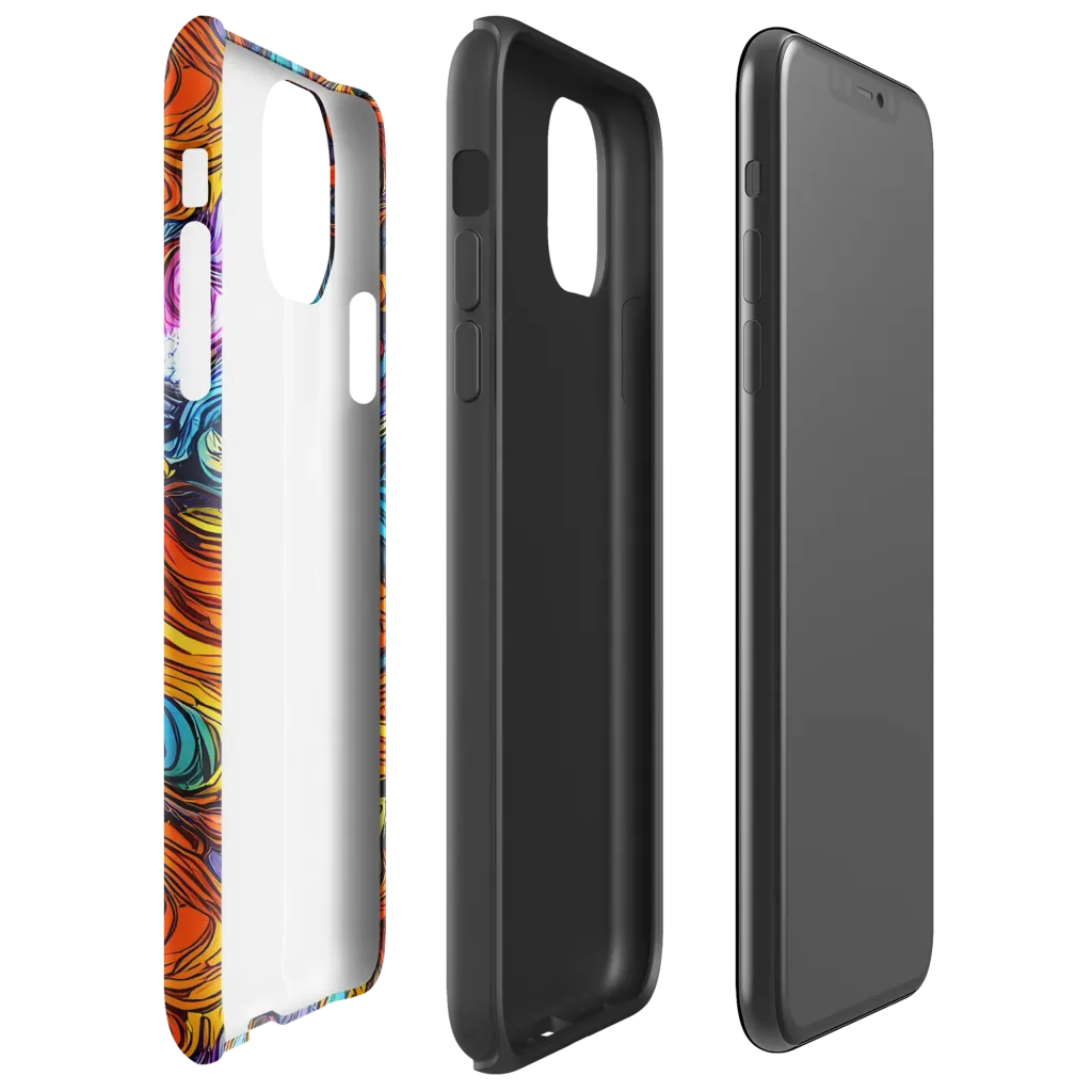 Guiard's Whirl on Tough Case for iPhone® — Right