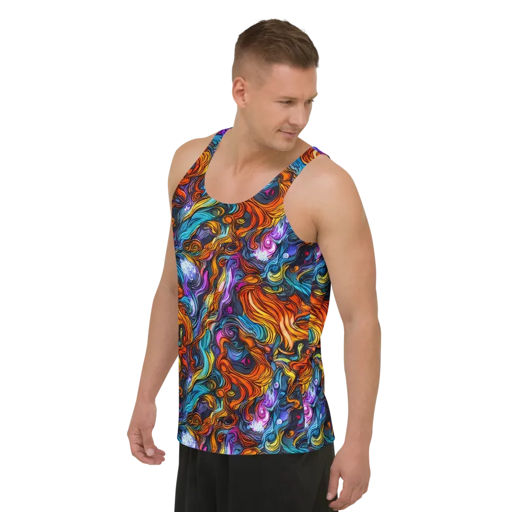 Guiard's Whirl on Men's Tank Top — Left Front