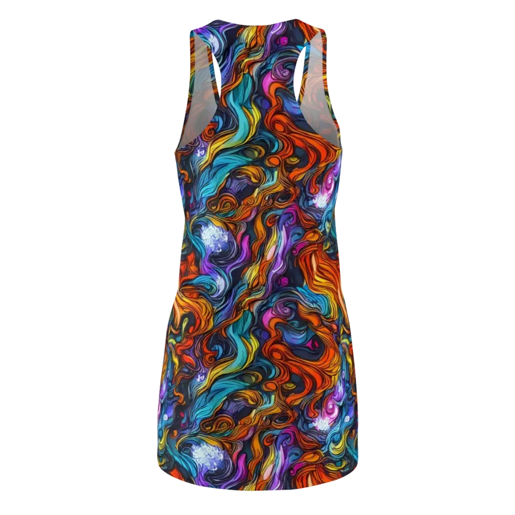Guiard's Whirl on Racerback Dress — Back