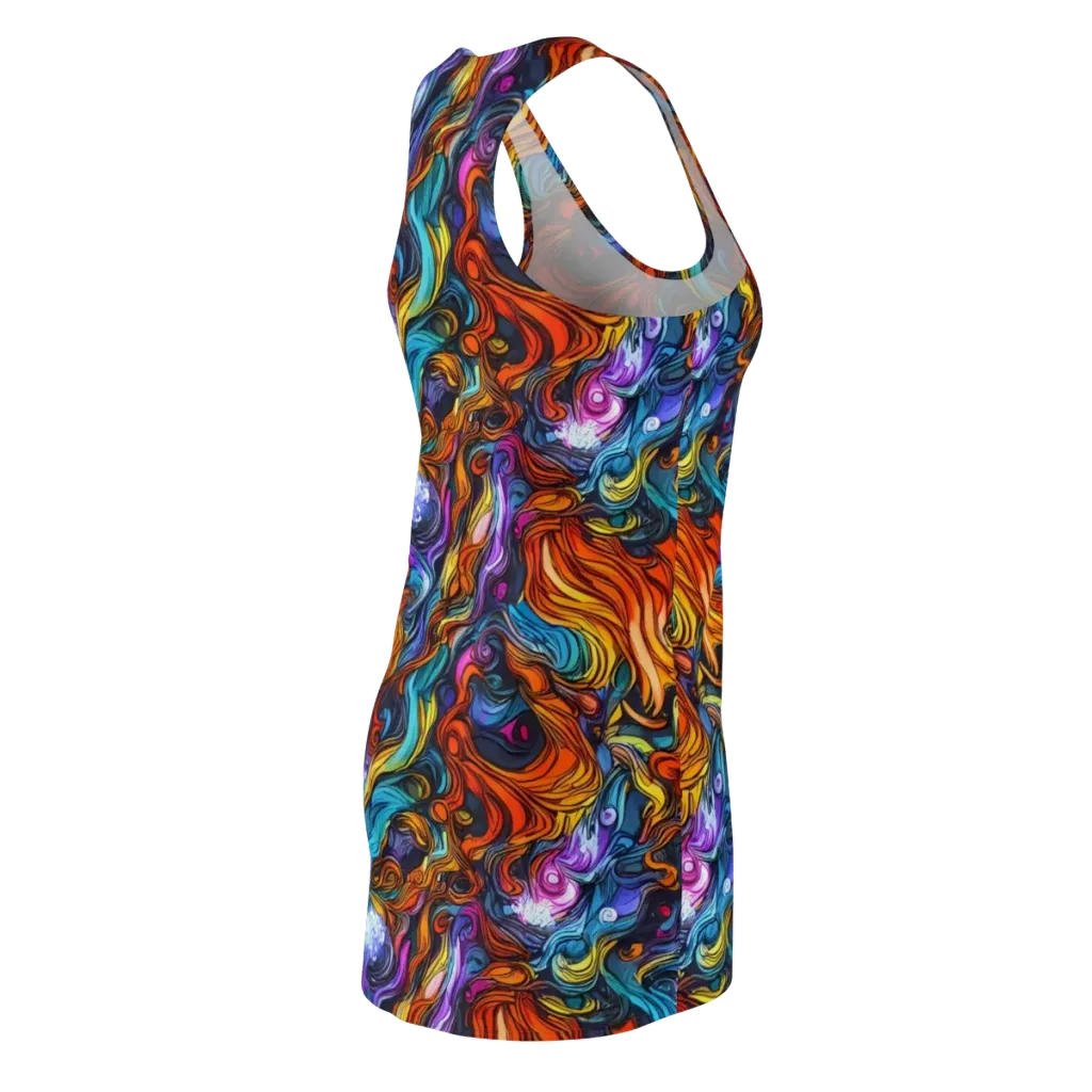 Guiard's Whirl on Racerback Dress — Back Side