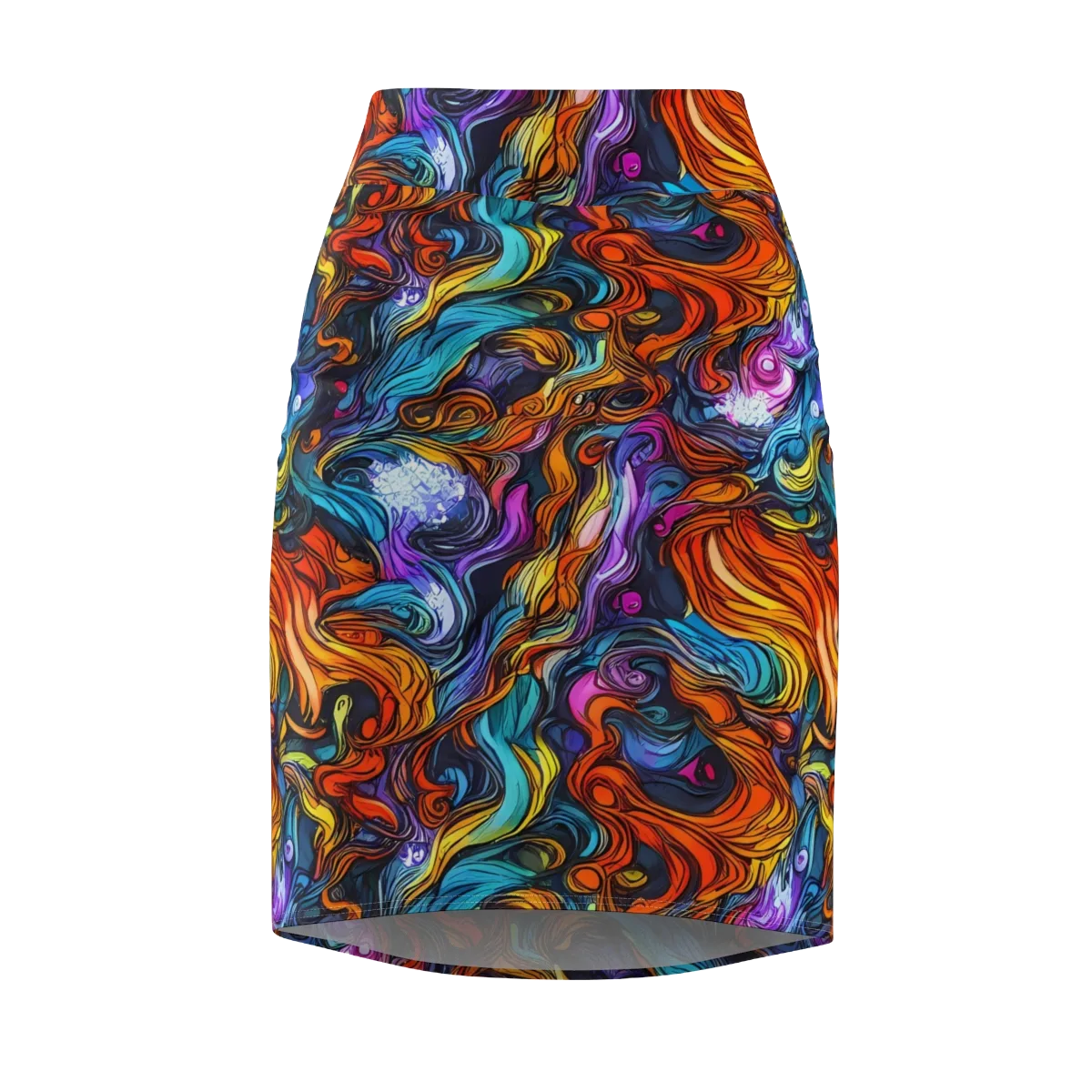 Guiard's Whirl on Pencil Skirt — Front