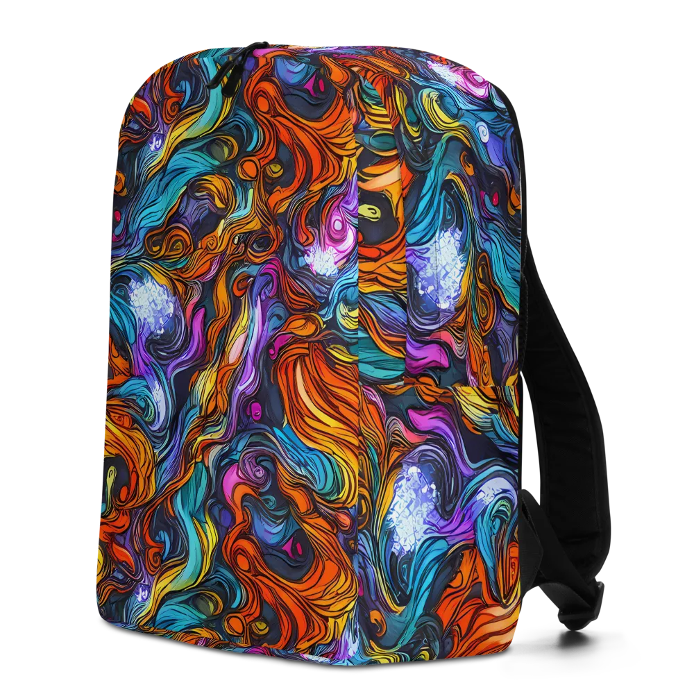 Guiard's Whirl on Minimalist Backpack — Left