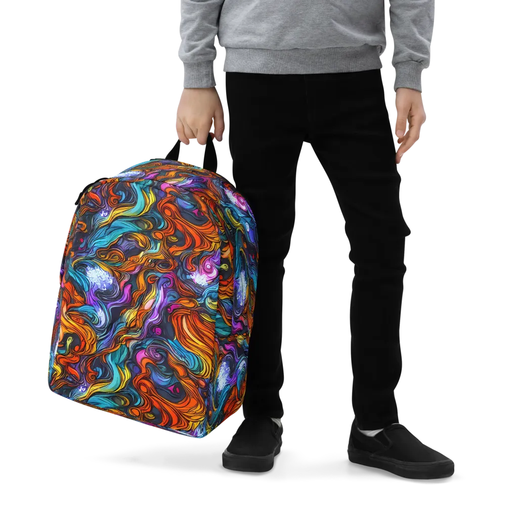 Guiard's Whirl on Minimalist Backpack — Zoomed-in
