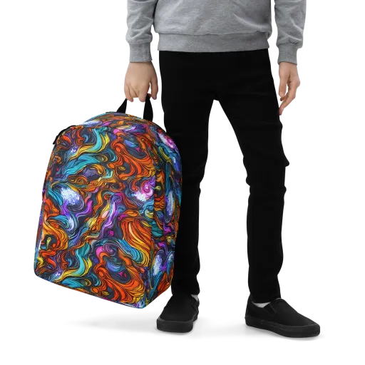 Guiard's Whirl on a Minimalist Backpack