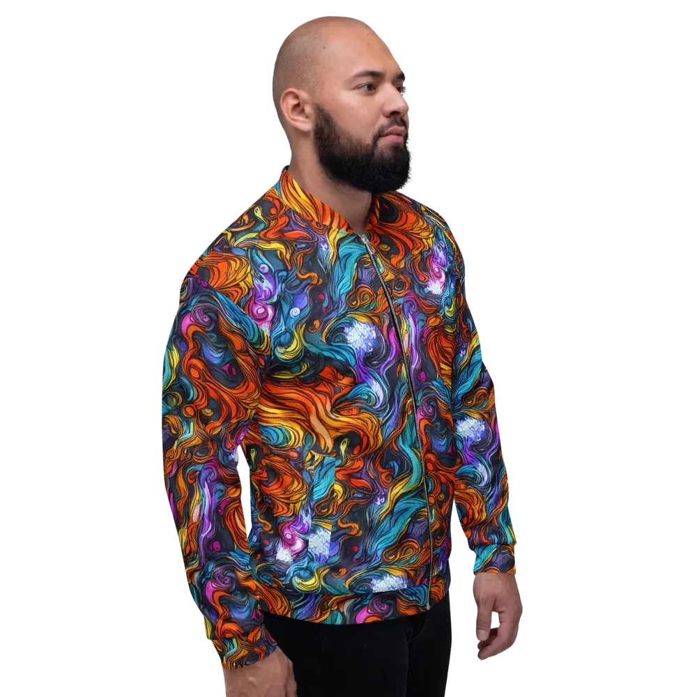 Guiard's Whirl on Bomber Jacket — Right