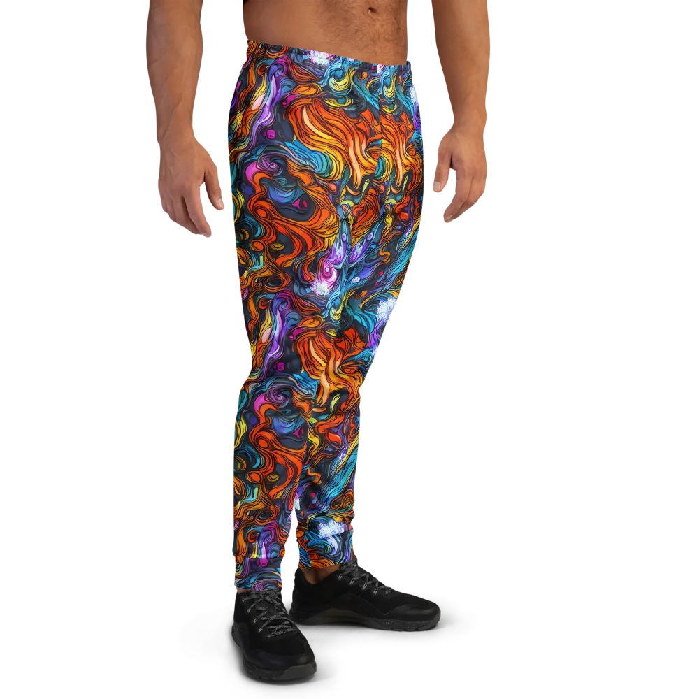 Guiard's Whirl on Men's Joggers — Right