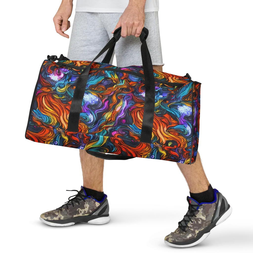 Guiard's Whirl on Duffle Bag — Front