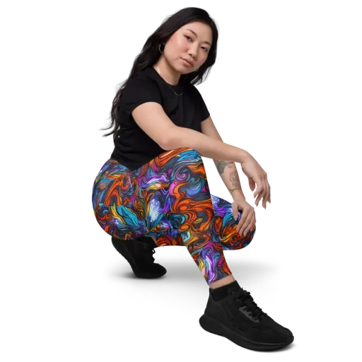 Guiard's Whirl on a Leggings with Pockets