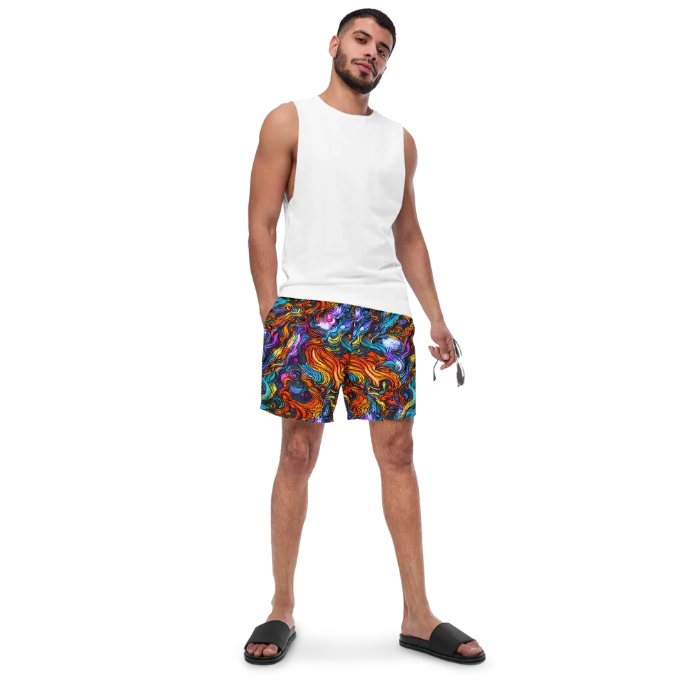 Guiard's Whirl on Swim Trunks — Front