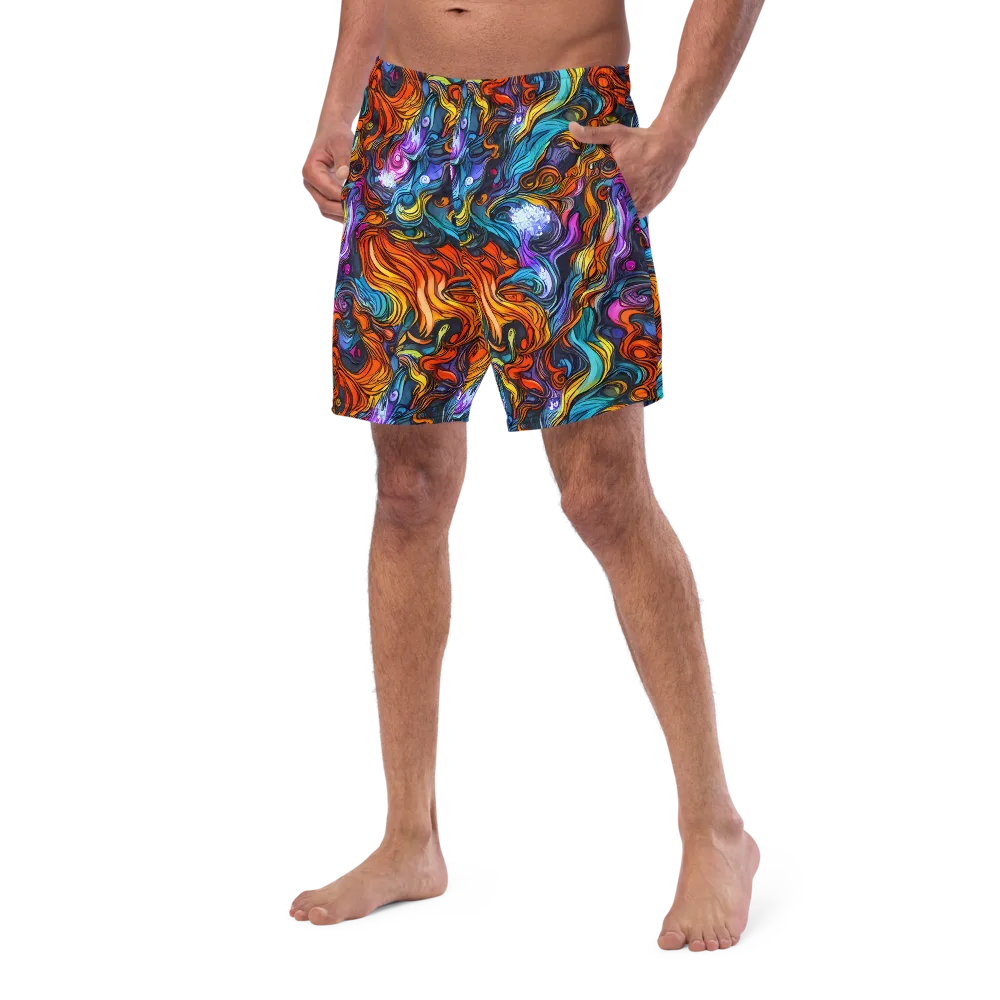 Guiard's Whirl on Swim Trunks — Left Front