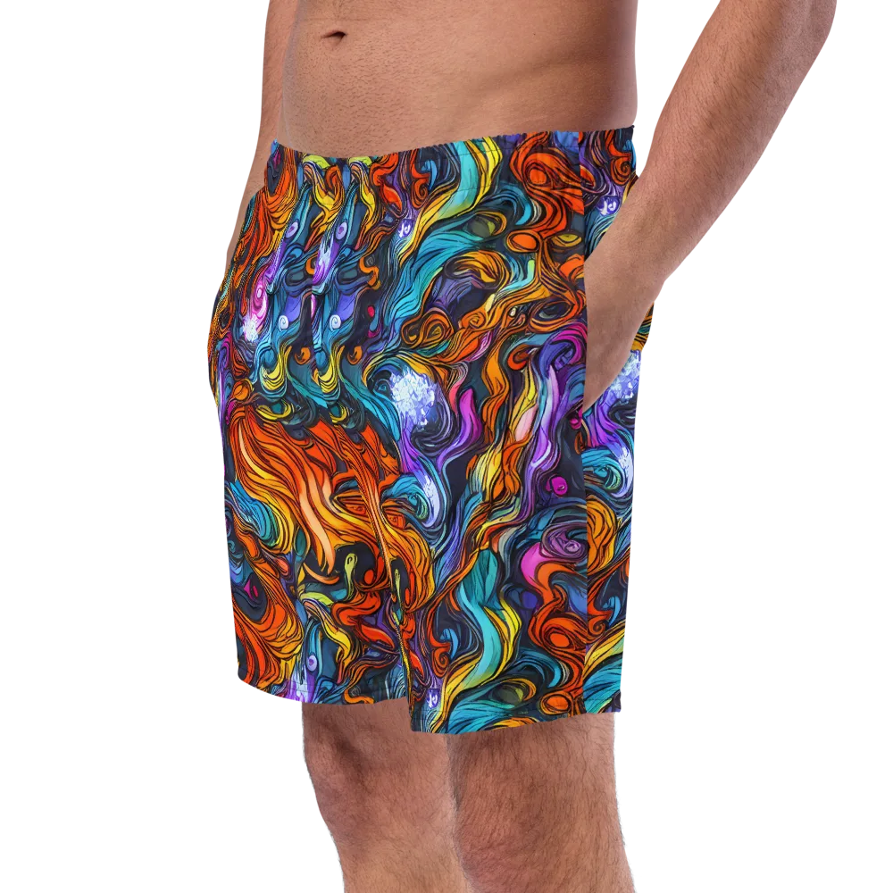 Guiard's Whirl on Swim Trunks — Left Front